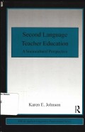 Second language teacher education