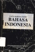 Tata bahasa baku: bahasa indonesia