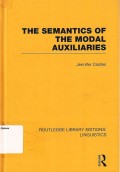 The Semantics of the modal auxiliaries