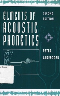 Elements of acoustic phonetics