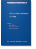 Discourse-oriented syntax