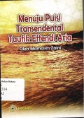 Menuju puisi transcendental taufik effendi aria