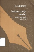 Bahasa toraja saqdan: proses morfemis kata kerja