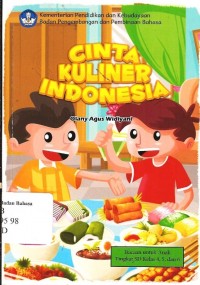 Cinta kuliner Indonesia