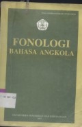 Fonologi bahasa Angkola