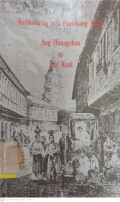 Antolohia ng mga Panitikang Asean Ang Himagsikan ni Jose Rizal