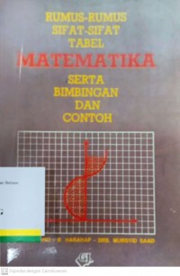 Rumus-rumus sifat-sifat tabel matematika serta bimbingan dan contoh