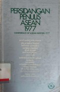 Persidangan penulis asean 1977