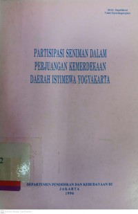 Partisipasi Seniman Dalam Perjuangan Kemerdekaan Daerah Istimewa Yogyakarta