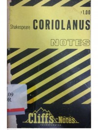 Shakespeare coriolanus notes