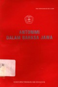 Antonimi dalam bahasa Jawa