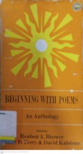 Beginning with poems: an anthology