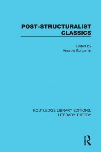 Post-Structuralist classic