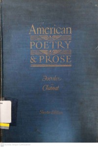 American poetry and prose