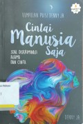 Cintai manusia saja soal diskriminasi agama dan cinta: kumpulan puisi