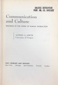 Communication and culture