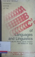 ABC's of languages and linguistics