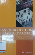 An Introduction to Sociolinguistics