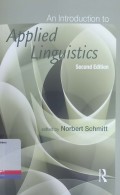 An Introduction to applied linguistcs