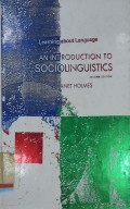 An introduction to sosiolinguistics