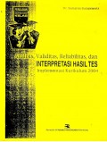Analisis,validitas,Reliabilitas,dan interprestasi hasil tes