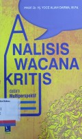 Analisis Wacana Kritis: dalam multiperspektif