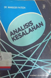 Analisis kesalahan