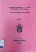 Analisis wacana buku pelajaran bahasa mandar untuk sltp