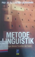 Metode linguistik : Ancangan metode penelitian dan kajian