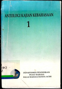 Antologi Kajian Kebahasaan 1