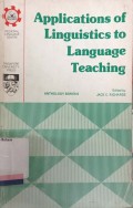 Application of Linguistics to Language Teaching