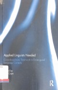 Applied linguists needed cross-disciplinary teamwork in endangered language contexts
