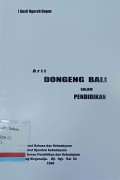 Arti dongeng bali dalam pendidikan