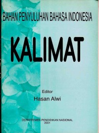 Bahan Penyuluhan Bahasa Indonesia: Kalimat