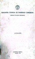 Bahasa Sunda di Daerah Cirebon