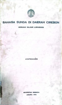 Bahasa Sunda di Daerah Cirebon