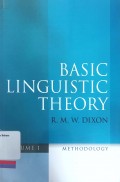 Basic Linguistic Theory : Methodology