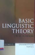Basic linguistic theory volume 2: Grammatical topics