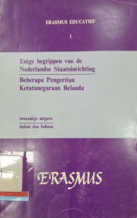 Beberapa pengertian ketatanegaraan Belanda: Dalam dua bahasa