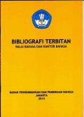 Bibliografi Terbitan Balai Bahasa dan Kantor Bahasa