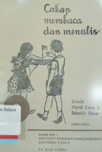 Cakap membaca dan menulis 1 : Untuk murid kelas 3 sekolah dasar