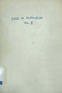 Case In Japanese vol II