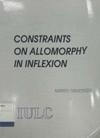 Constraint on allomorphy in inflexion