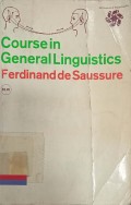 Course in general linguistics