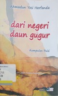 Dari negeri daun gugur: kumpulan puisi