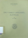 Daly family languages, australia