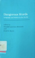 Dangerous words: Language and politics in the Pasific