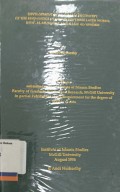 Development of al-Ghazali's Concept of the Knowledge of God in his Three Later Works: Ihya, al-Munqidh, and Iljam al-Awamm