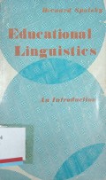 Education lingusitics : An introduction