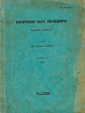Eksposisi Dan Deskripsi Komposisi Lanjutan II
